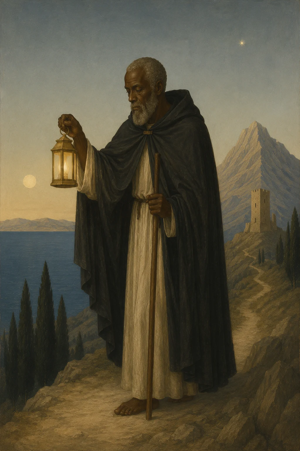 The Hermit tarot card