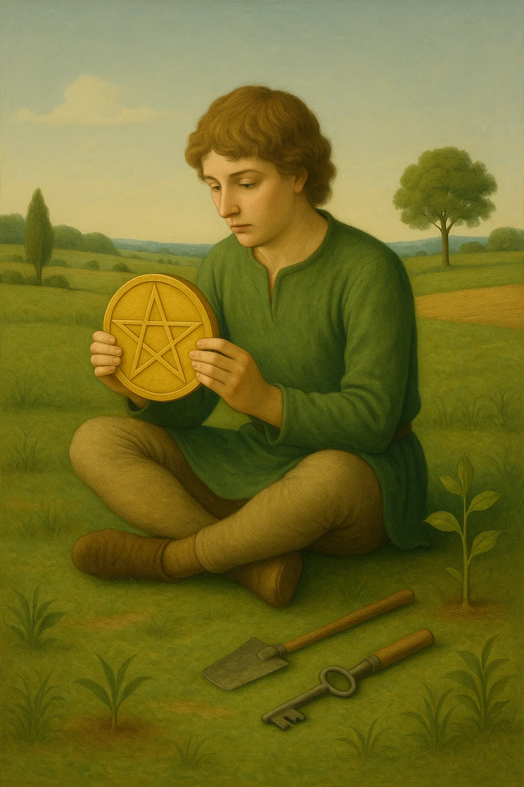 Page of Pentacles tarot card