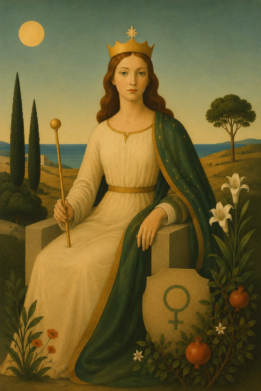 The Empress tarot card