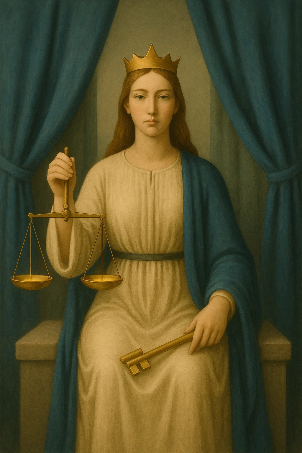 Justice tarot card
