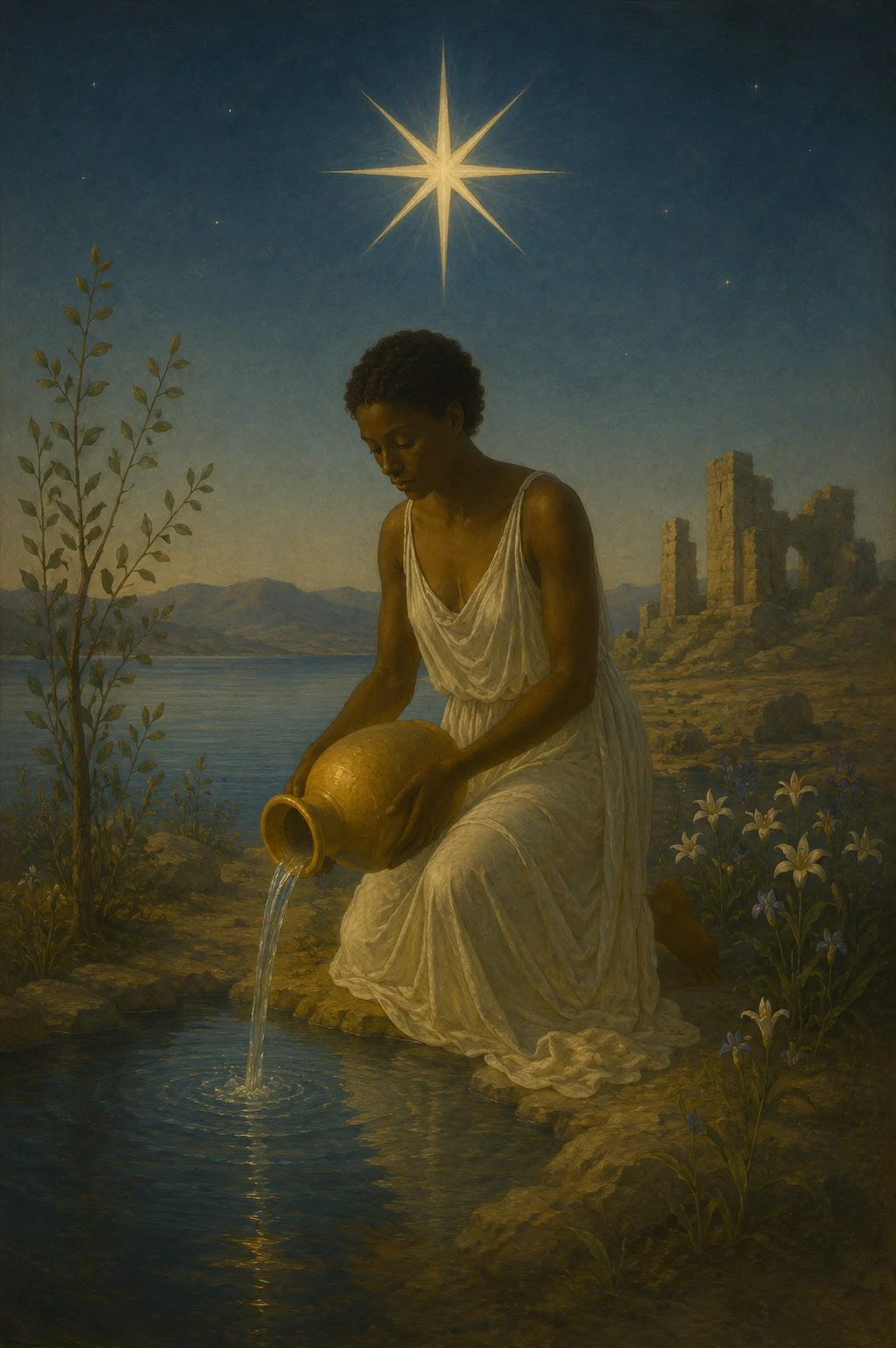 The Star tarot card