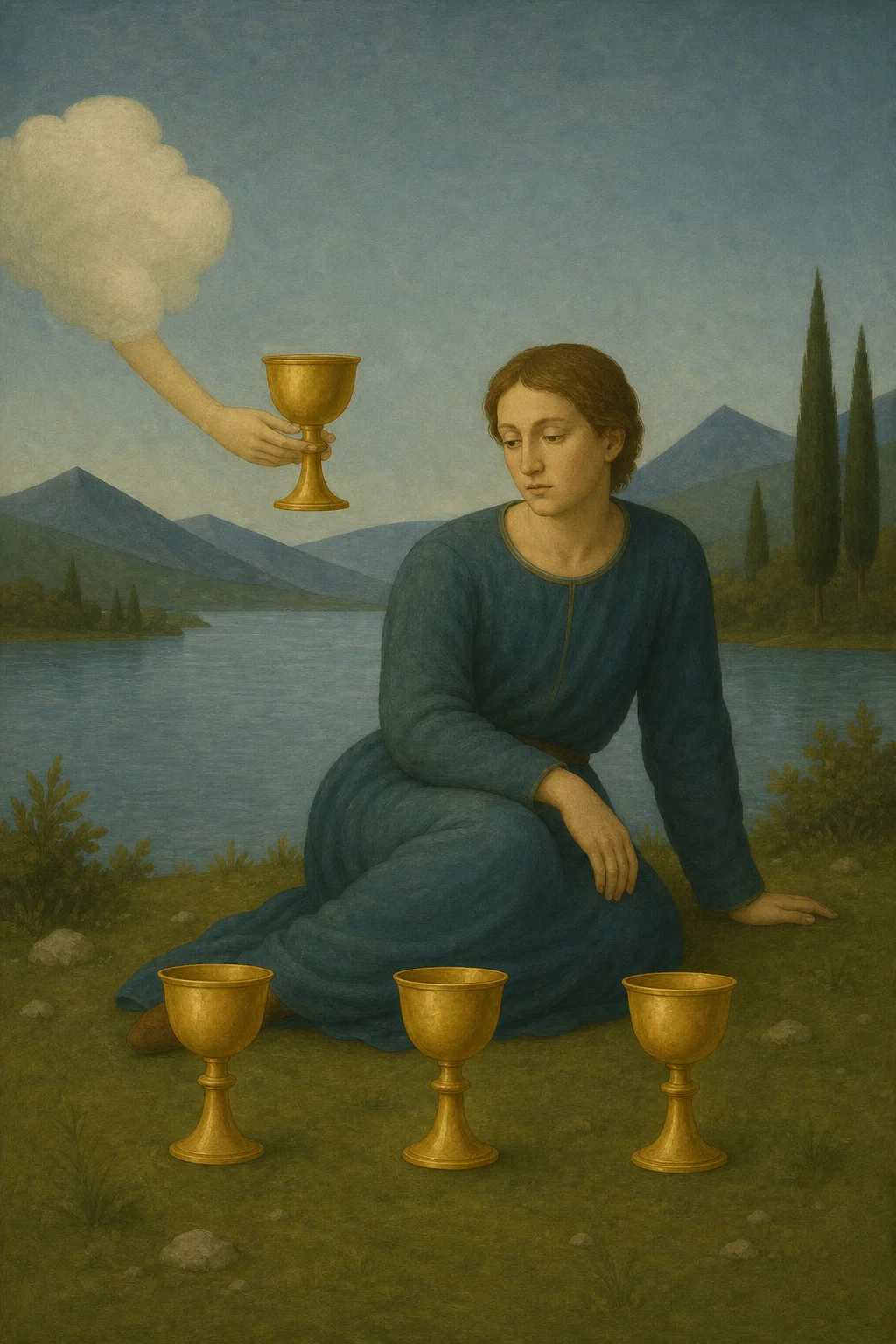 Four of Cups tarot card