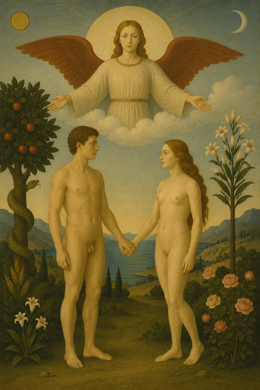 The Lovers tarot card