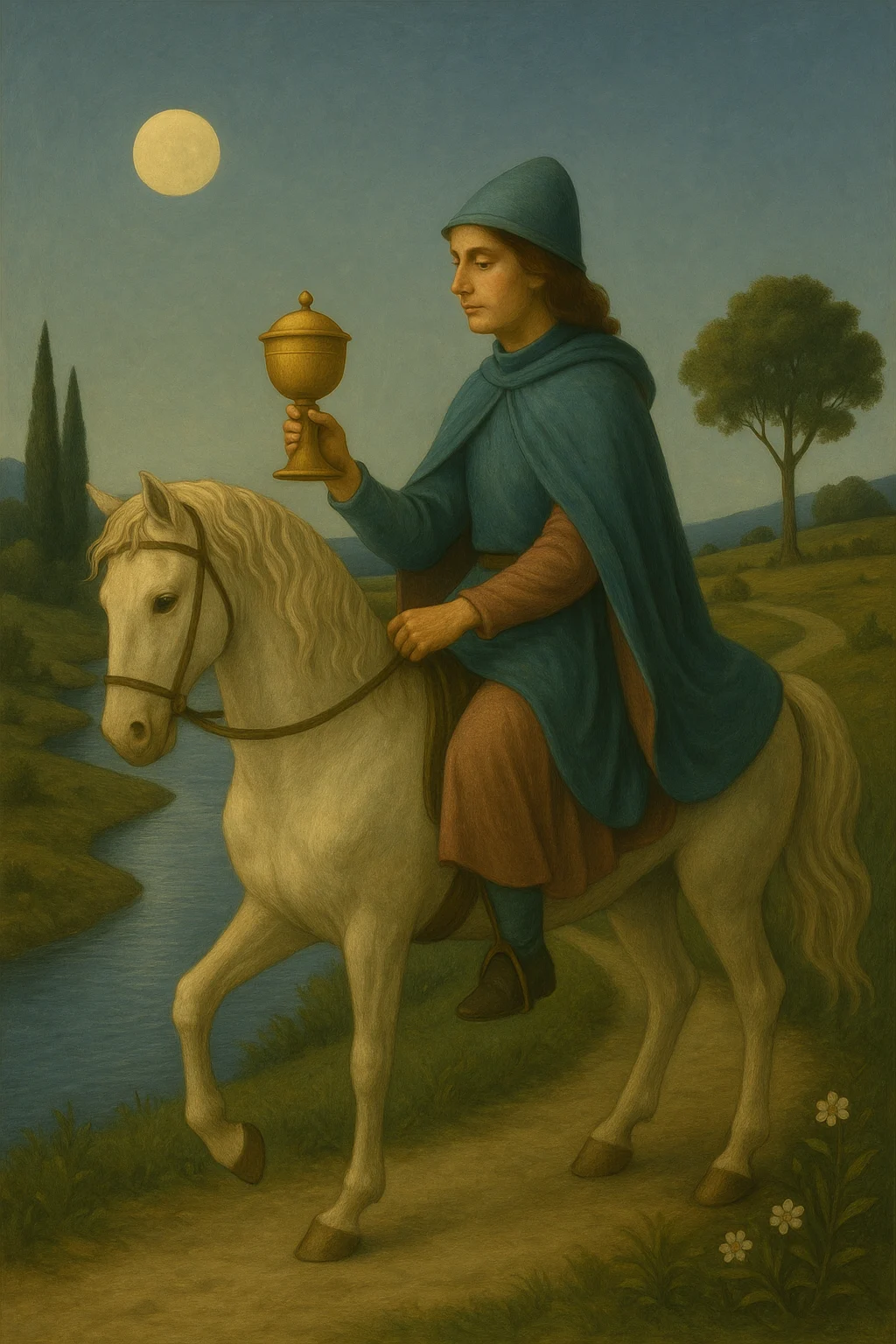 Knight of Cups tarot card