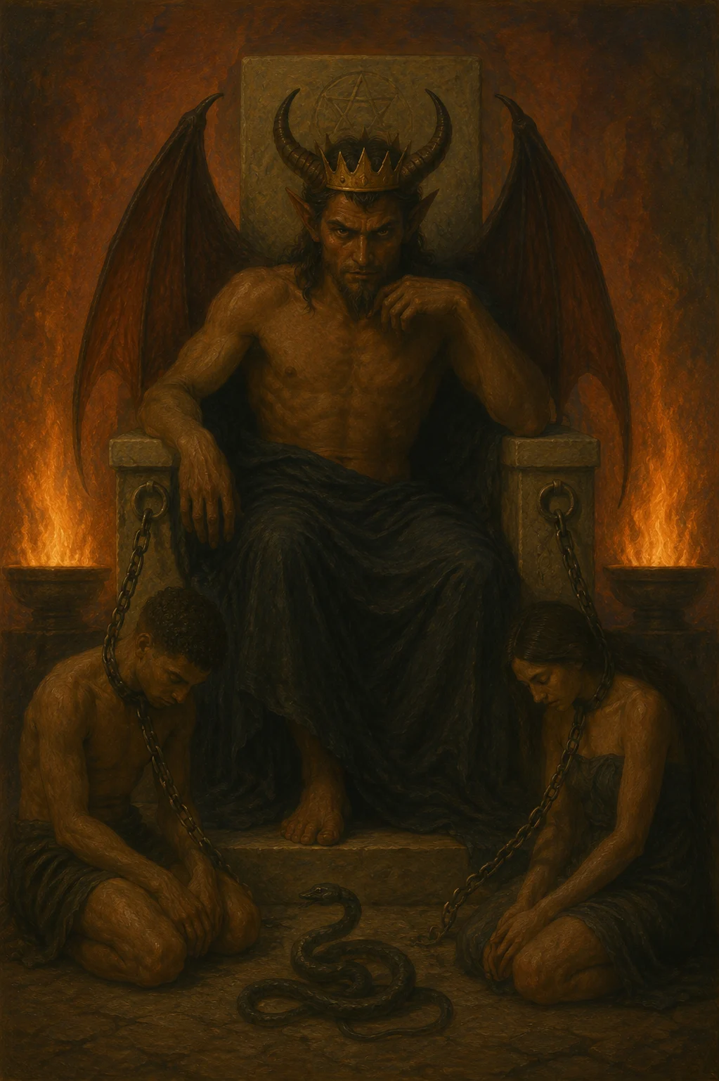 The Devil tarot card