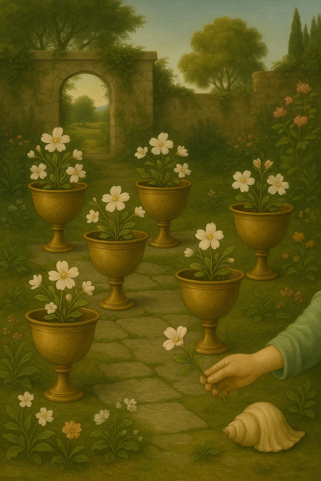 Six of Cups tarot card