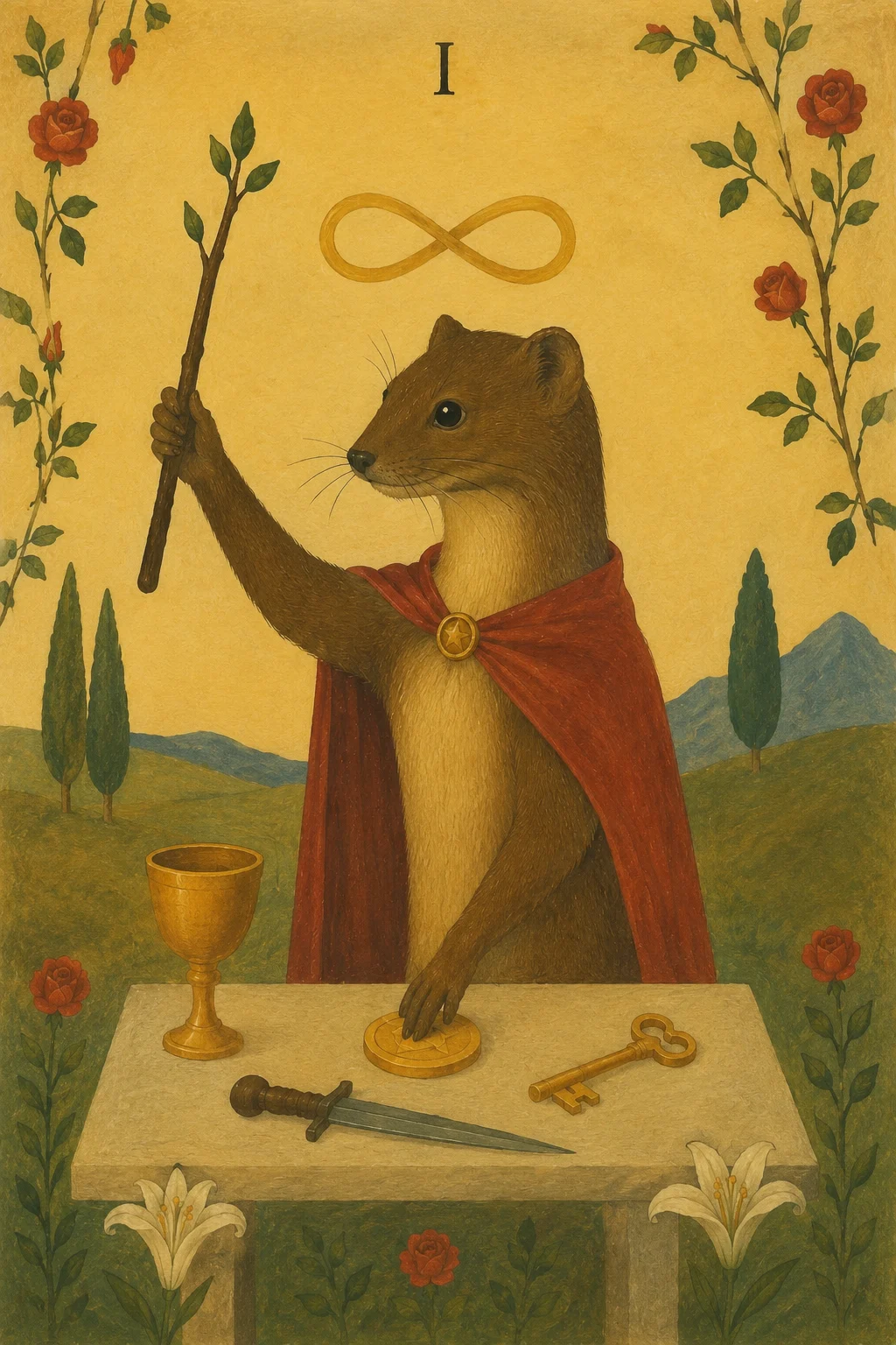 The Magician tarot card