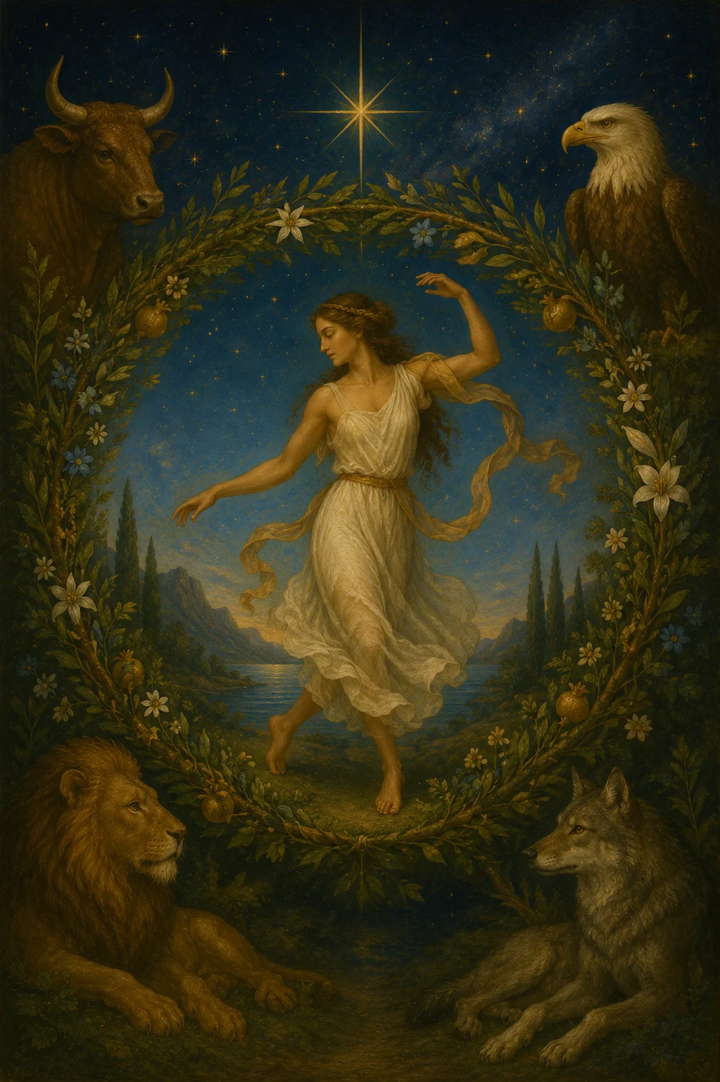 The World tarot card