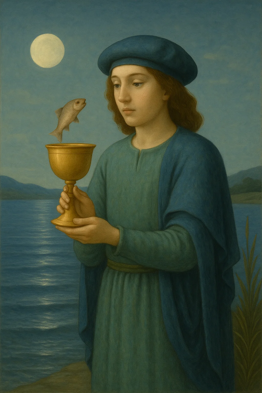 Page of Cups tarot card
