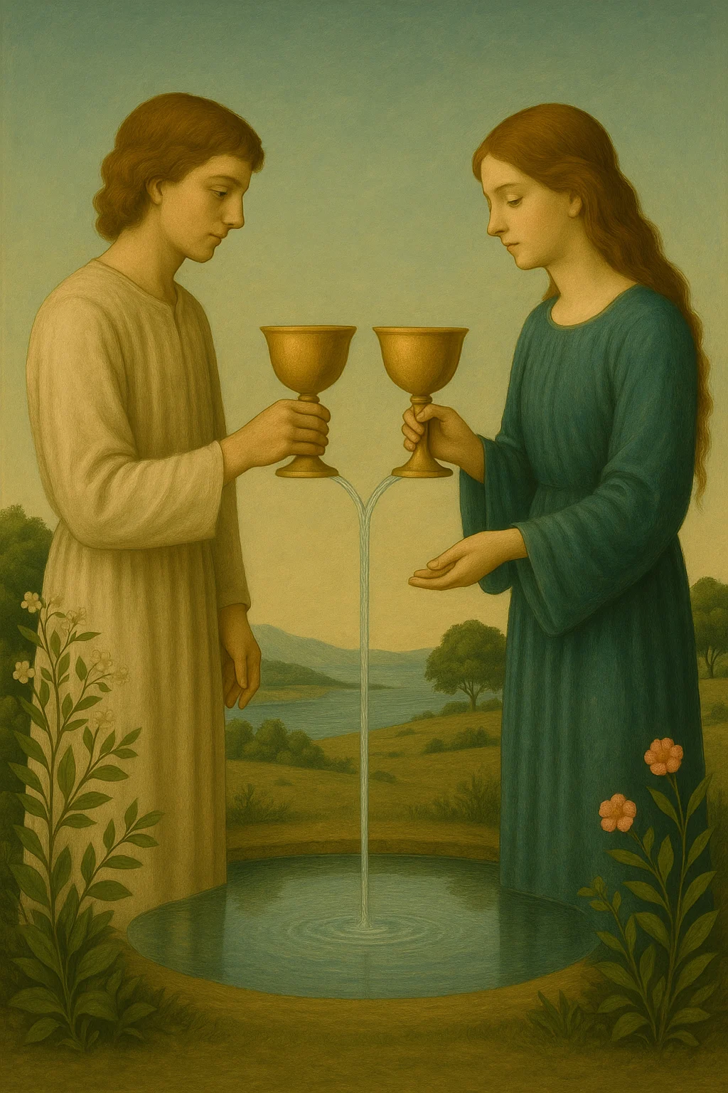 Two of Cups tarot card
