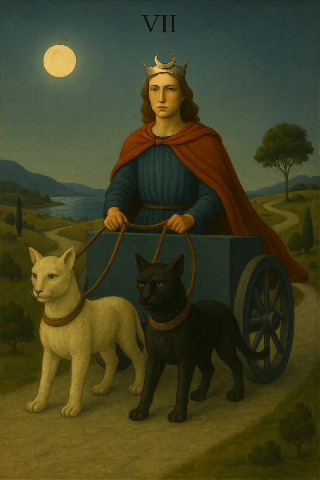 The Chariot tarot card