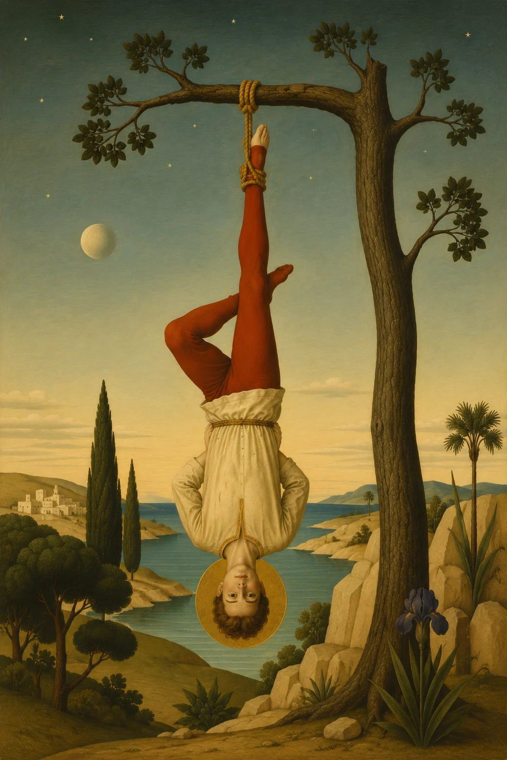 The Hanged Man tarot card