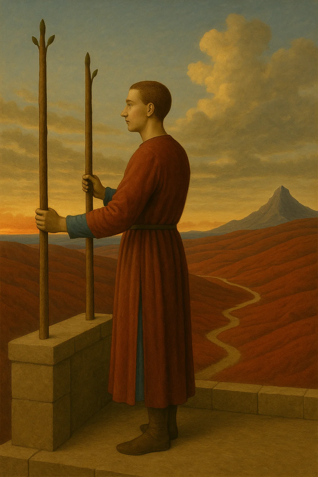 Two of Wands tarot card